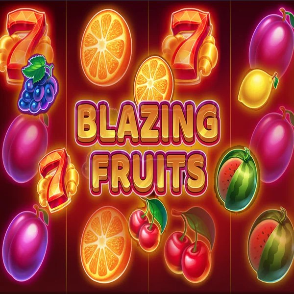 Blazing Fruits logo by Inbet Games Spinju Casino