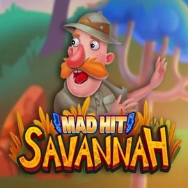 Try Mad Hit Savannah slot by RubyPlay on spinju-casino.eu – logo image