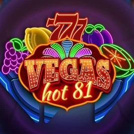 Vegas Hot 81 slot logo by Wazdan at Spinju Casino